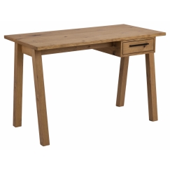 Pracovný stôl Chara, 117 cm, divoký dub