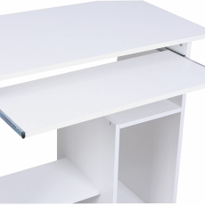 Pracovný stôl Elena, 120 cm, biela - 7