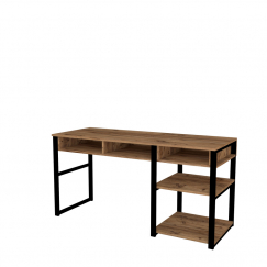 Pracovný stôl Emro, 150 cm, orech