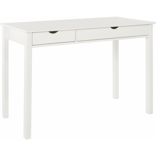 Pracovný stôl Galt, 100 cm, biela - 1