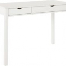 Pracovný stôl Galt, 100 cm, biela - 2