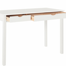 Pracovný stôl Galt, 100 cm, biela - 4