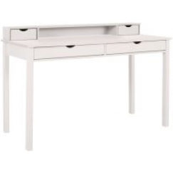 Pracovný stôl Galt, 140 cm, biela