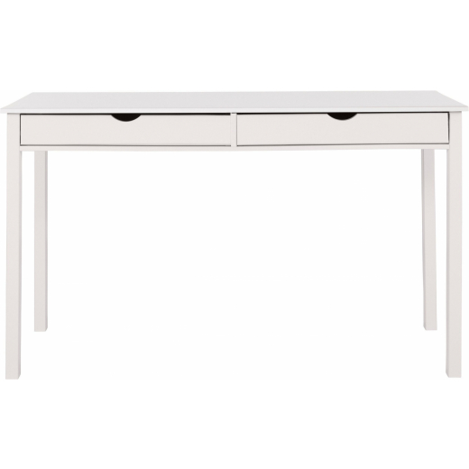 Pracovný stôl Galt, 140 cm, biela - 1