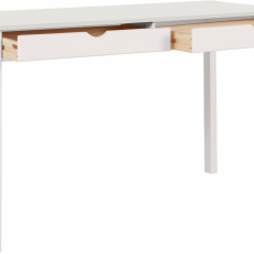 Pracovný stôl Galt, 140 cm, biela - 2