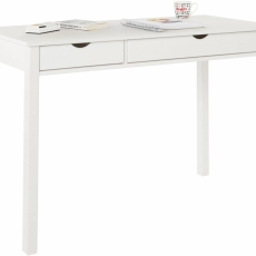 Pracovný stôl Galte, 120 cm, biela - 4