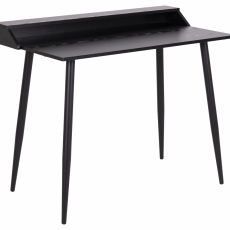 Pracovný stôl Joe, 100 cm, MDF, čierna - 1