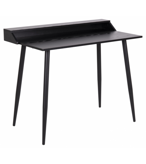 Pracovný stôl Joe, 100 cm, MDF, čierna