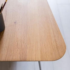 Pracovný stôl Joy, 150 cm, masívny dub - 8