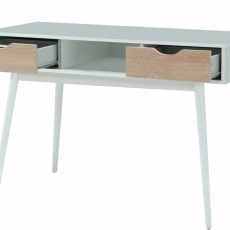Pracovný stôl Lenie, 120 cm, biela - 6