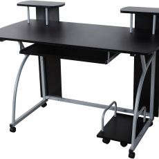 Pracovný stôl Lenny, 120 cm, čierna - 3