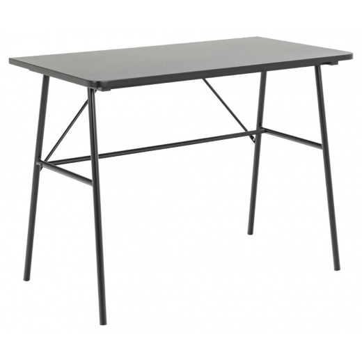 Pracovný stôl Pascal, 100 cm, čierna - 1
