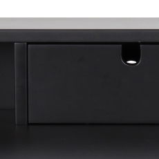 Pracovný stôl Pascal, 100 cm, MDF, čierna - 5