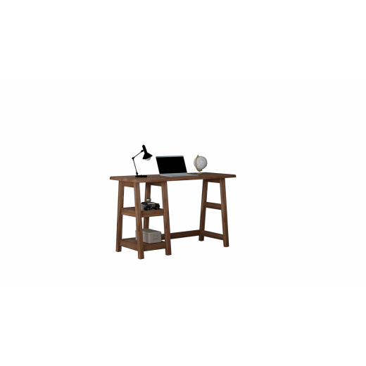 Pracovný stôl Perla, 120 cm, orech - 1