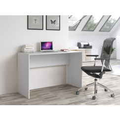 Pracovný stôl Plus, 98 cm, biela