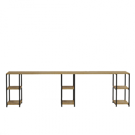 Pracovný stôl Sade, 270 cm, dub - 1