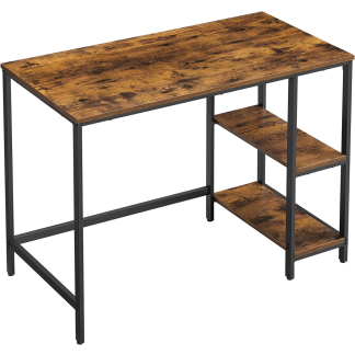 Pracovný stôl Samuel, 100 cm, hnedá