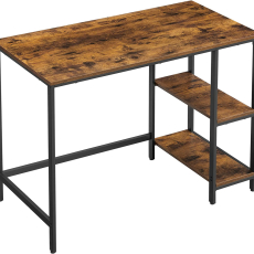 Pracovný stôl Samuel, 100 cm, hnedá - 1