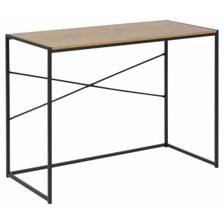 Pracovný stôl Seaford, 100 cm, MDF, prírodný