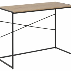 Pracovný stôl Seaford, 100 cm, MDF, prírodný - 1