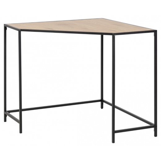 Pracovný stôl Seaford, 85 cm, divoký dub - 1