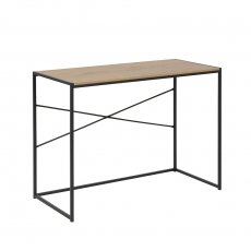 Pracovný stôl Seashell, 100 cm, dub - 1