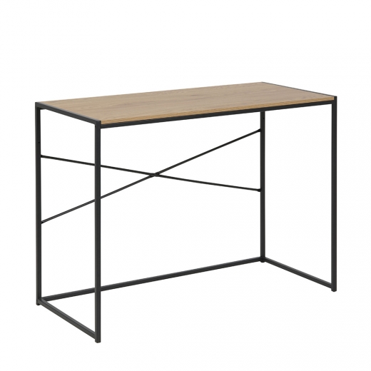 Pracovný stôl Seashell, 100 cm, Sonoma dub - 1