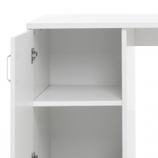 Pracovný stôl so skrinkou a zásuvkami Industry, 140 cm - 7