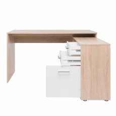 Pracovný stôl so skriňou a zásuvkami Bonn 1, 136 cm - 5