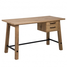 Pracovný stôl so zásuvkami Kiruna, 130 cm - 3