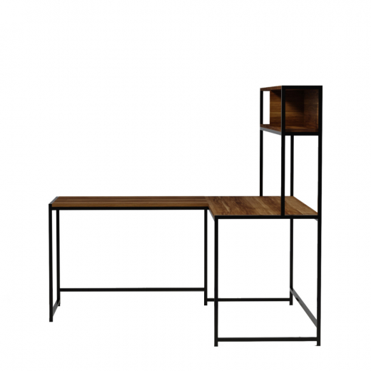 Pracovný stôl Tasarim, 154 cm, orech - 1