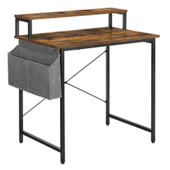 Pracovný stôl Troy, 80 cm, hnedá