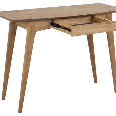 Pracovný stôl Woodstock, 105 cm, drevo, dub - 3