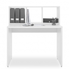 Pracovný stôl Xaver, 107 cm, biela - 1