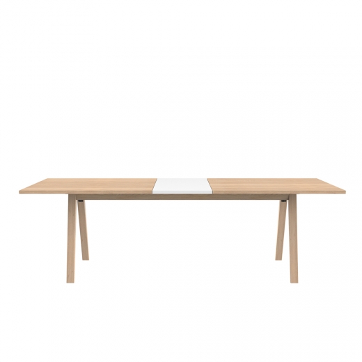 Predlžovacie doska k jedálenskému stolu Sumo, 45 cm, biela - 1