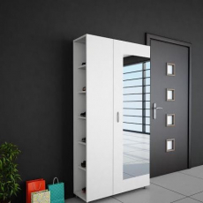 Predsieňová stena Meyra, 185 cm, biela - 2