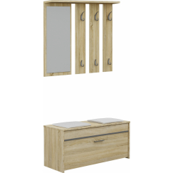 Predsieňový set Roma, 180 cm, dub sonoma