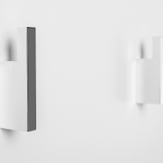 Předsíňová stěna Perform, 189 cm, bílá/beton - 6