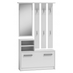 Předsíňový set Artisan, 180 cm, bílá