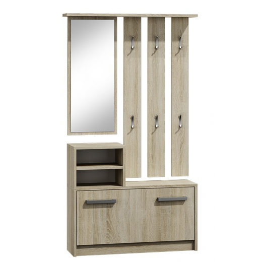 Předsíňový set Artisan, 180 cm, dub sonoma - 1