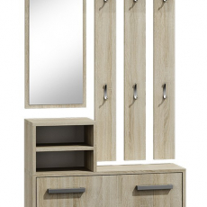 Předsíňový set Artisan, 180 cm, dub sonoma - 1