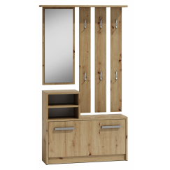 Předsíňový set Artisan, 180 cm, dub
