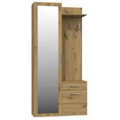 Předsíňový set Duo, 180 cm, dub