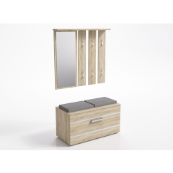 Předsíňový set Opal II, 180 cm, dub sonoma