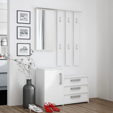 Předsíňový set Paris, 180 cm, bílá - 1