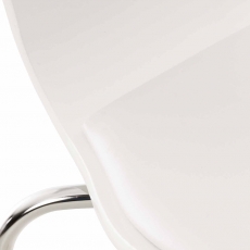 Překližková jídelní židle Dingo, bílá/bílá - 6