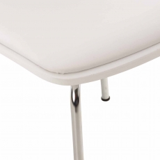 Překližková jídelní židle Jacob, bílá/bílá - 4