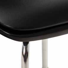 Překližková jídelní židle Jacob, černá/černá - 7