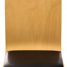 Překližková jídelní židle Pepino, buk/černá - 4