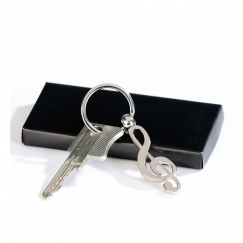 Přívěšek na klíče Houslový klíč, 9 cm